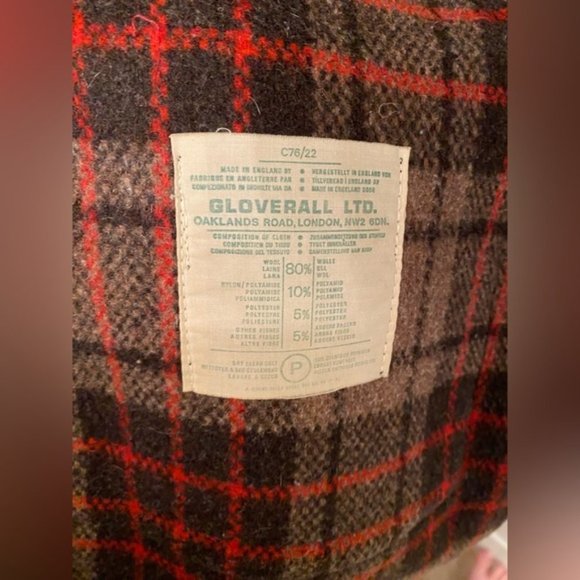 SOLD Vintage Gloverall Made in England Brown Duffle Coat - Picture 6 of 16
